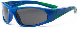 Real Kids Royal/Green Flex Fit Pc Smoke Lens 4+ Years