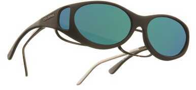 Cocoons S Black Frame/Green Mirror Sunglasses