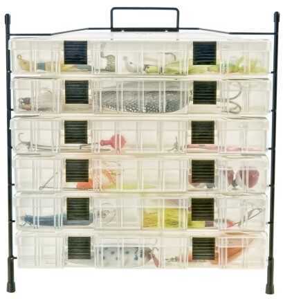 Organized Fishing Modular 6 Capcity Utility Box Wire Rack