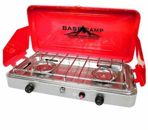 Base Camp By Mr. Heater High Output 2 Burner Stove