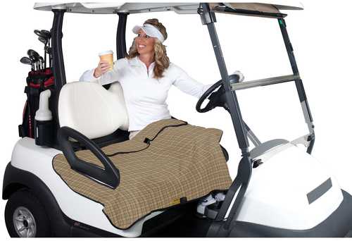 Classic Golf Cart Seat Blanket Plaid