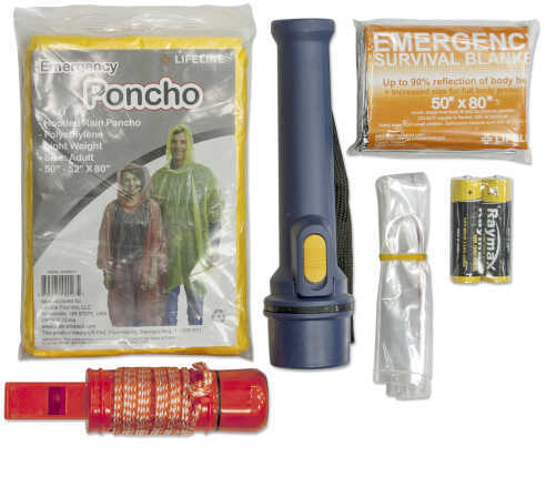 Lifeline Survival Water Bottle Kit 8 Pieces