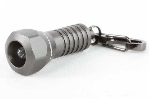 Terralux Micro Key - Chain Flashlight - Titanium Gray