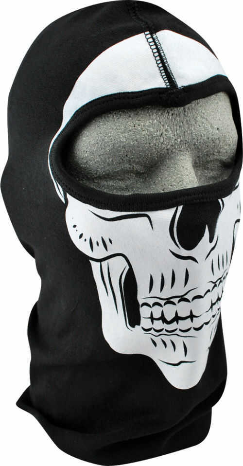 ZANheadgear Cotton Balaclava - Skull Md: WCB204