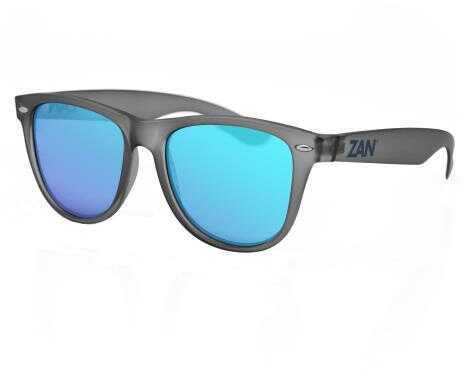 Zanheadgear Minty Sunglass W/Matte Gray-Smoked Blue Mirror