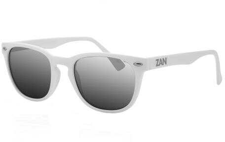 Zanheadgear NVS Sunglass Matte White W/Smoke Reflective Lens