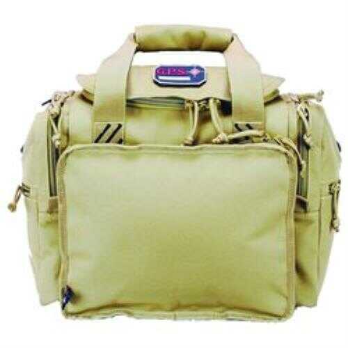 G*Outdoors GPS-1411MRBT Medium Range Bag Tan 2 Ammo Dump Cups