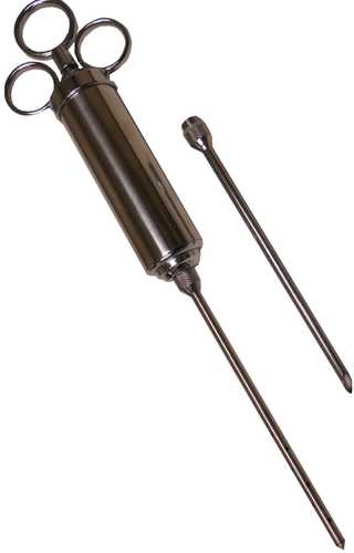 King Kooker #TI12S-2 oz. Stainless St. Marinade And Injector
