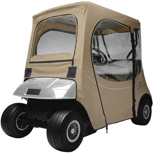 Classic Fairway Golf Cart FadeSafe E-Z-Go Enclosure - Khaki