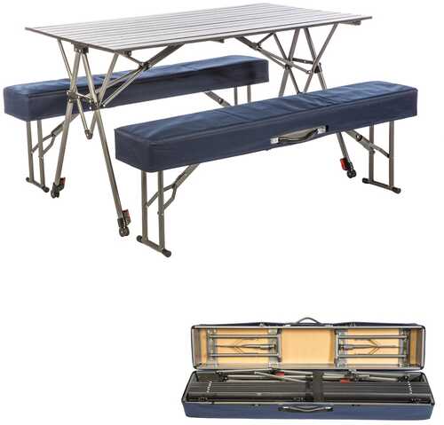 Kamp-Rite Kwik Set Table with Benches