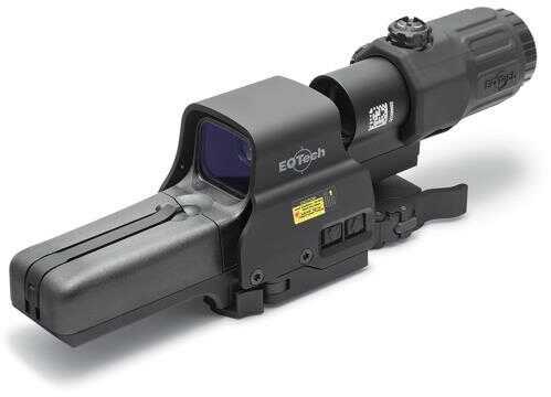 Eotech HHSIII Hybrid Sight III Holographic Weapon Magnifier Combo 3x 68 MOA Ring/2 1 Red Dot Black AA 1.5V (2)