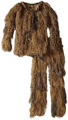 Red Rock 5Piece Youth Ghillie Suit Woodland Size 10-12