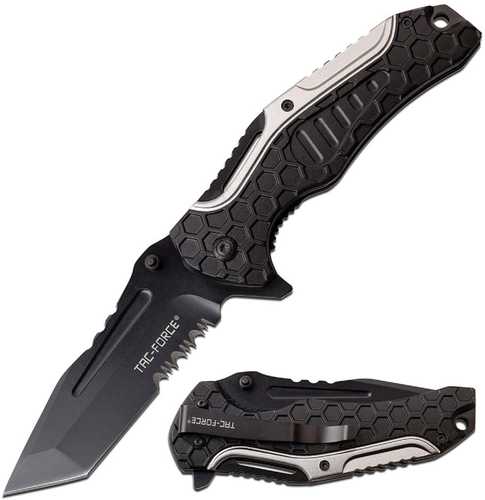 Tac-Fore Spring Assisted Knife 3.75in Blade 8.25in Overall