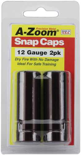 A-Zoom Snap Caps 12 Gauge 2Pk