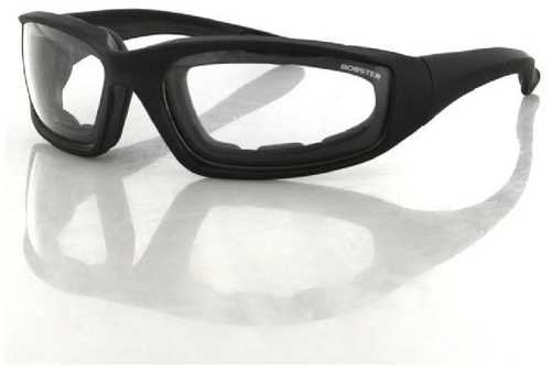 Bobster Foamerz 2 Sunglass Black Frame Anti-fog Clear