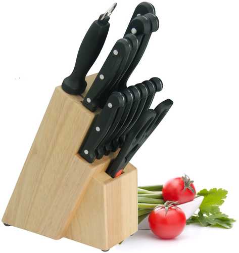 Utica 14 Piece Cutlery Block Set