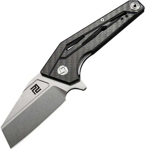 Artisan Ravine Folder 2.83 in D2 Blade Black Carbon Fiber