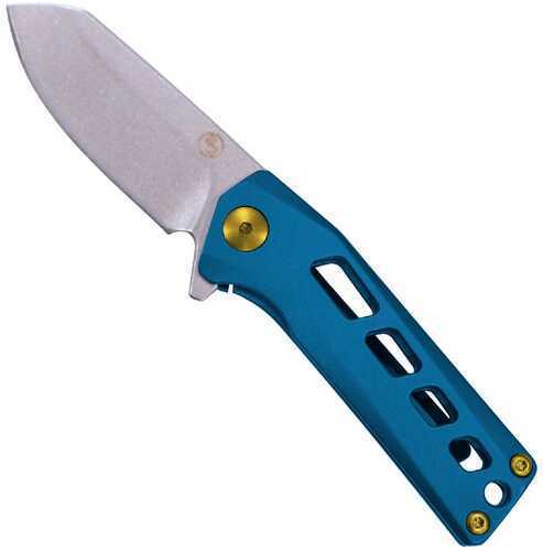 StatGear Slinger Folder 2.0 in Blade Blue Stainless Handle