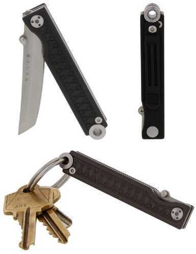 StatGear Pocket Samurai Folder 2.25 in Blade Black Aluminum