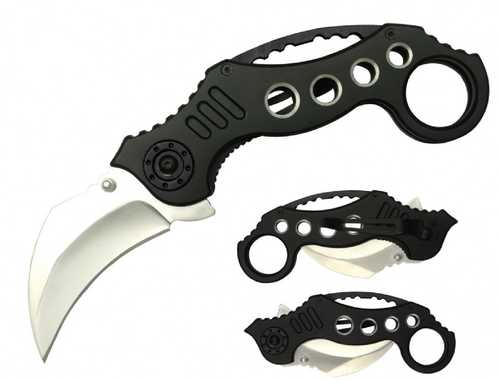 Impulse Product Karambit 3 in Blade Black Handle