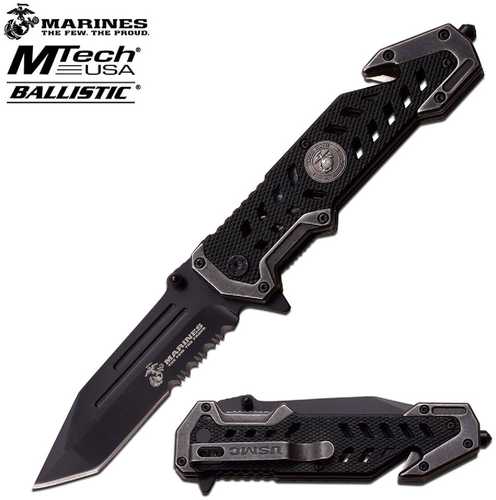 MTech Assisted 4.0 in Blade Aluminum Handle