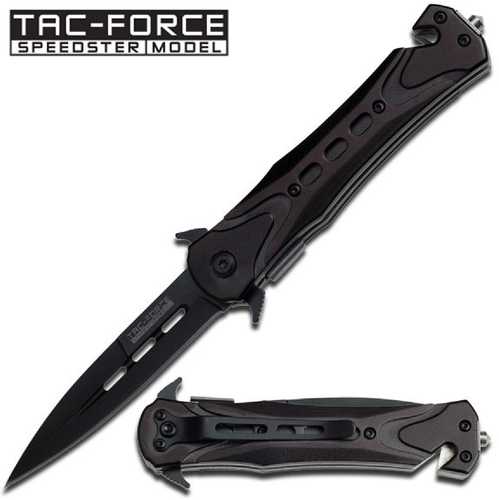 Tac-Force Assisted 3.25 in Blade Aluminum Handle