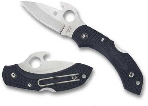 Spyderco C28PGYW2 Dragonfly II Emerson Opener 2.28" Vg-10 Stainless Steel Drop Point FRN Black Handle Folding