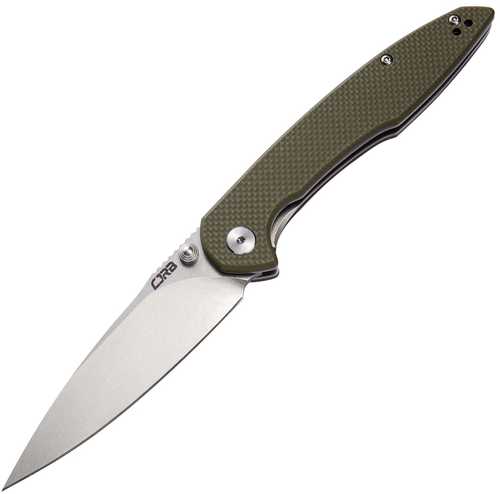 CJRB Centros Folder 3.67 in Blade Green G-10 Handle