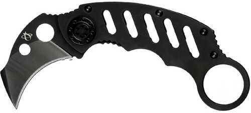 Mantis MK1VX Karambit 2 in Black Blade Stainless Handle