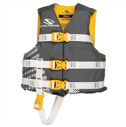 Stearns Pfd 3004 Child Opp Nylon Gold 3000002197