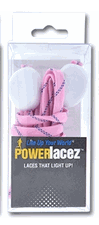 4Id PowerLacez Light Up Shoelaces Pink