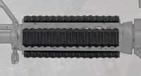 Manta 6" Very Low Profile Rail Guards 3-Pack - Black