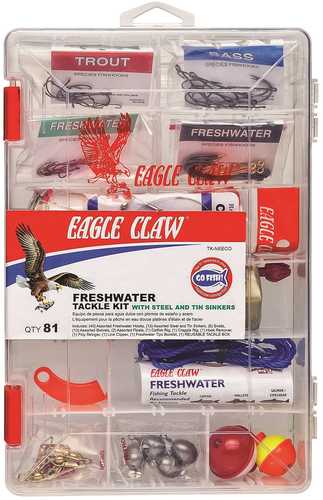 Eagle Claw Fresh Water Kit Lead Alternative Weights