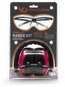 Venture Gear Ever-Lite Range Kit Pink Lens/Pink Ear Muff