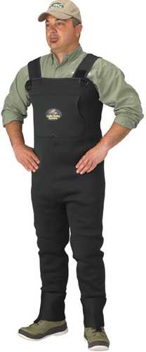 Caddis Mens Neoprene Stockingfoot Waders - Large Green