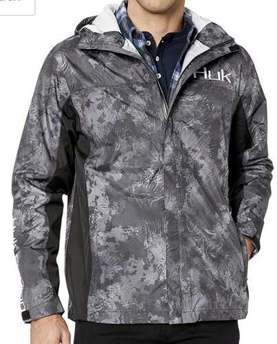 Huk Camo Packable Jacket Medium, Model: H4000018-075-M