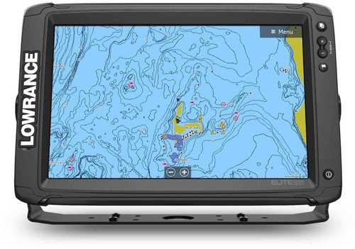 Lowrance Elite-12 Ti2 C-MAP Active Imaging 3-N-1 Transducer