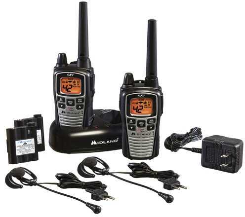 Midland GXT860Vp4 Radios With Batteries/Charger And Ear/Mic