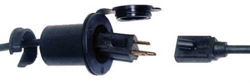 Pro Mariner Universal Ac Plug Holder Black 51202