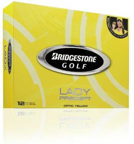 Bridgestone Precept Lady 12Pk Golf Balls Yellow