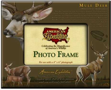 American Expedition Photo Frame - Mule Deer
