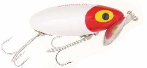 ARBO JITTRBUG 5/8 3" WHT Red Head