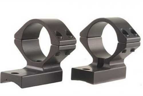 Talley Black Anodized 1" High Extended Rings/Base Set For Remington 700 Md: 95X700