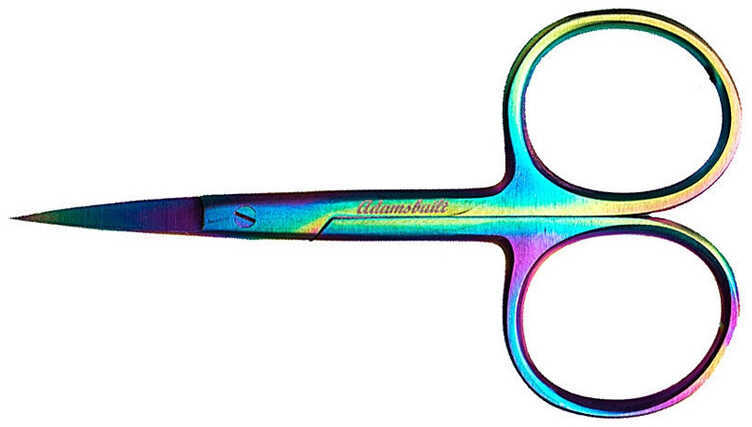 Adamsbuilt 3.5In Micro Tip Scissors Gold