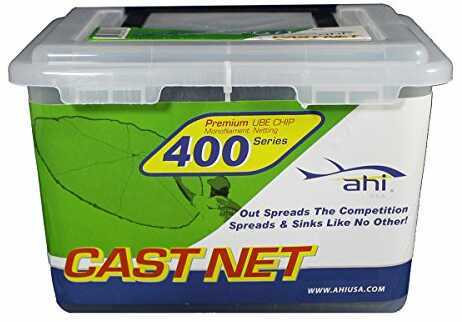 Ahi 400 Series Cast Net 6 FT - Green Mono Net 5/8" Mesh