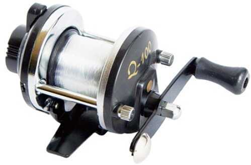 King Hawk Crappie Cast Fishing Reel Bulk With 6# Line Black Q100