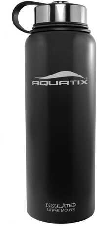 Aquatix Large Mouth 41 Oz Water Bottle Black Magic A00439