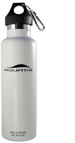 Aquatix Big Mouth 21 Oz Water Bottle White Lighting A00454
