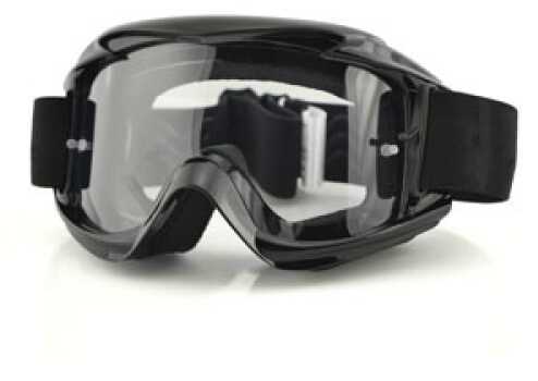 Bobster Off Road Goggle Tear Off Lens Black Frame