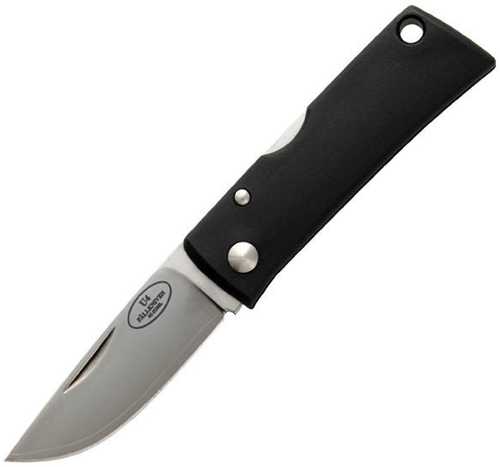 Fallkniven U4 Folder 2.1 in Satin Blade Black Zytel Handle